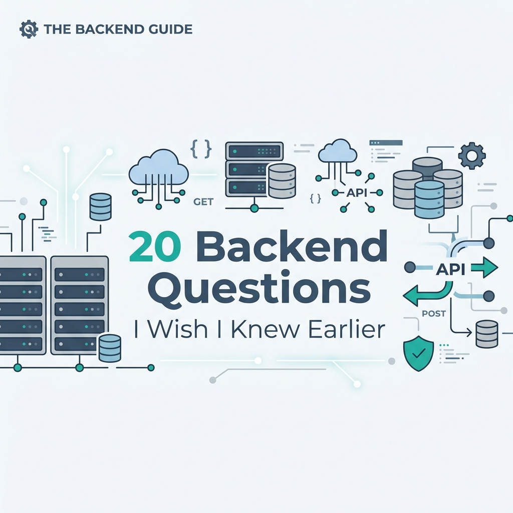 20 คำถาม Backend ที่ผมอยากย้อนเวลาไปบอกตัวเอง (บันทึกเตรียมสัมภาษณ์)