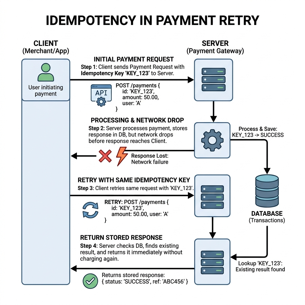 การทำ Idempotency สำหรับการ Retry ระบบชำระเงิน