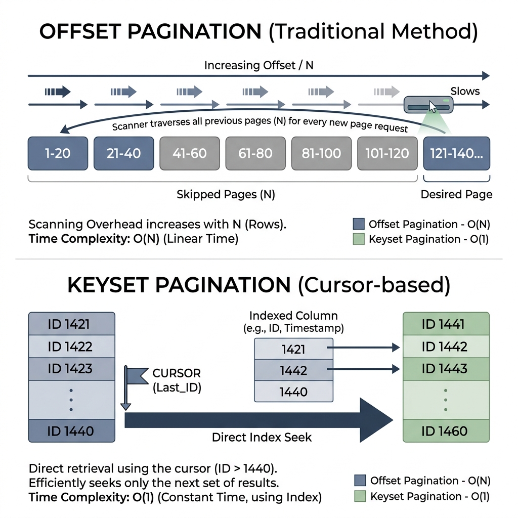 การทำ Pagination แบบ Offset vs Keyset