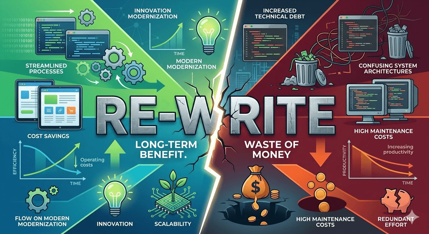 Rewreite เมื่อไหร่ที่ควร Rewrite และเมื่อไหร่ที่ไม่ควร